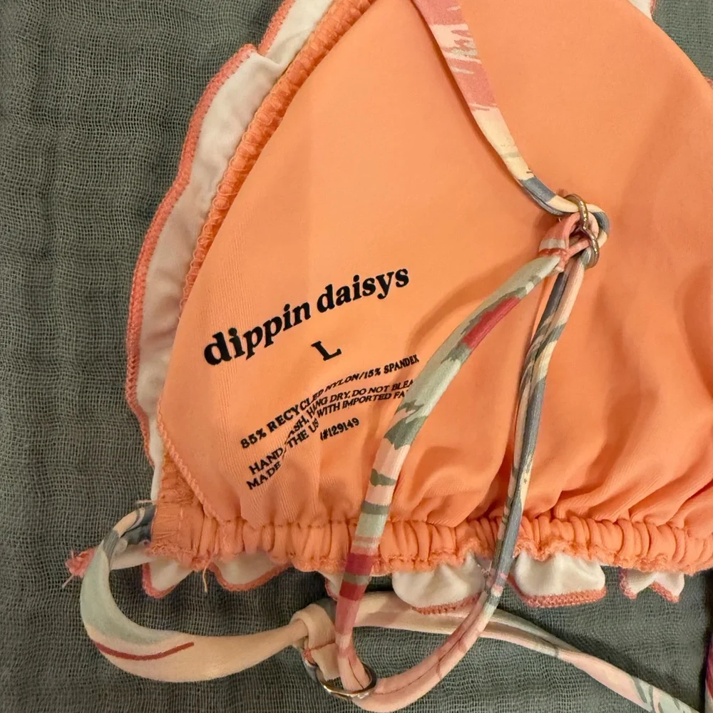 Dippin' Daisy's Swirl Bikini - Pink and Blue - Picture 3 of 4